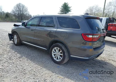 2019 Dodge Durango Pursuit Awd из США, поврежденный, VIN 1C4SDJFT3KC645523